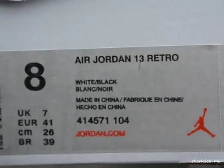 HE JORDAN 309259-104 (2008) GAME CDP GOT 13 RETRO AIR 309259-104 0325